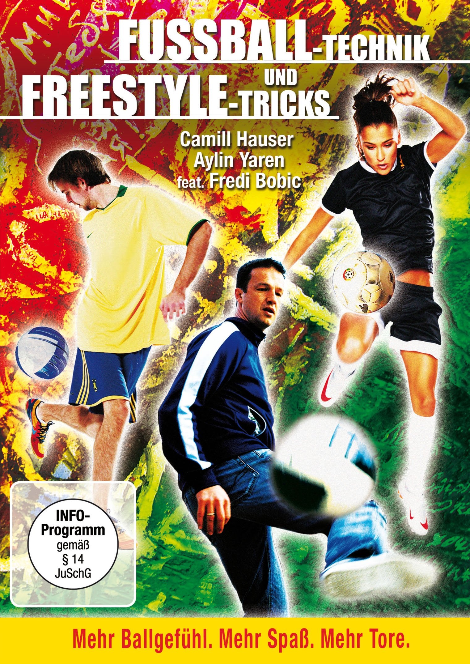 Fussball-Technik und Freestyle-Tricks Films
