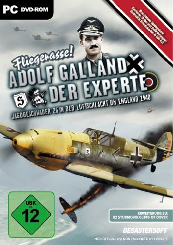 Fliegerasse! Adolf Galland - Der Experte (Add - On) zu IL - 2 Sturmovik - Cliffs of Dover - PC