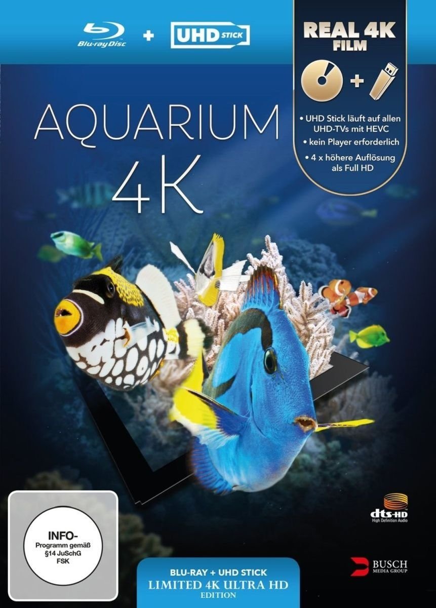 Aquarium 4K (Ultra-HD Stick in Real 4K + Blu-ray) - Limited Edition Films