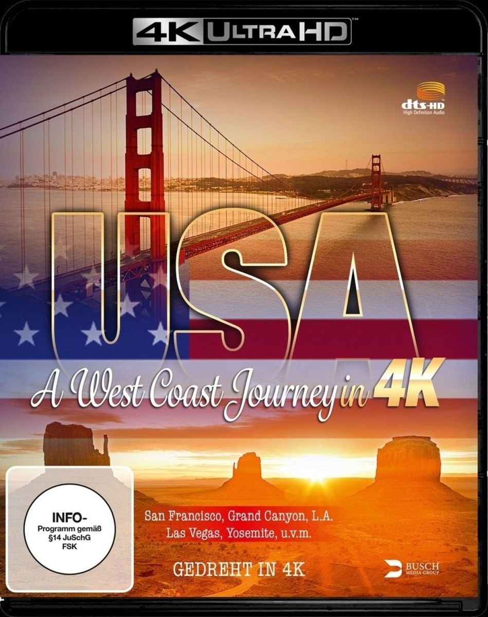 USA - A West Coast Journey (4K UHD) Films