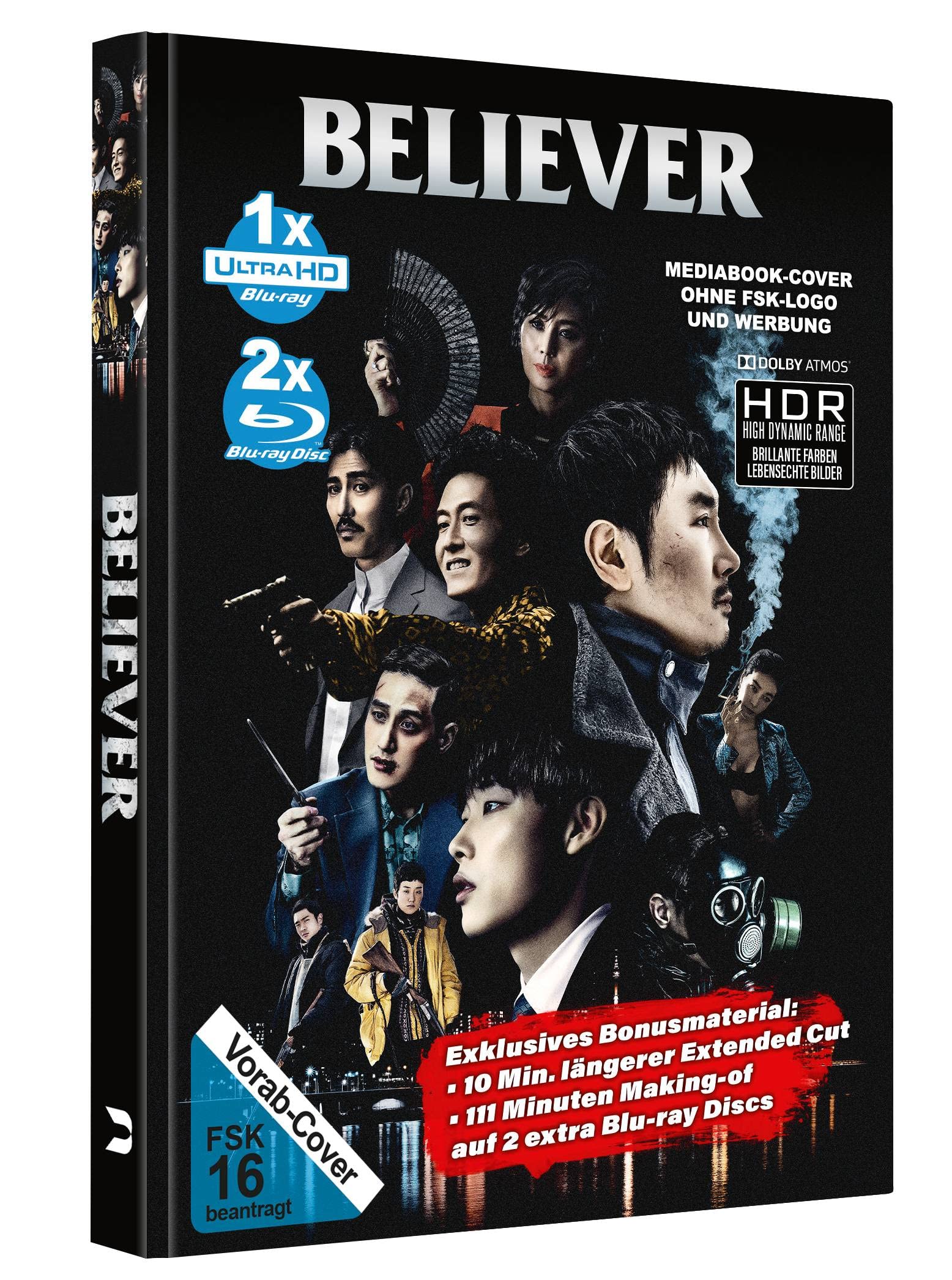 Believer - UHD 3-Disc Limited Edition Mediabook (4K Ultra HD) (+ Blu-ray) (+ Bonus-Blu-ray) (Deutsch/OV) Films