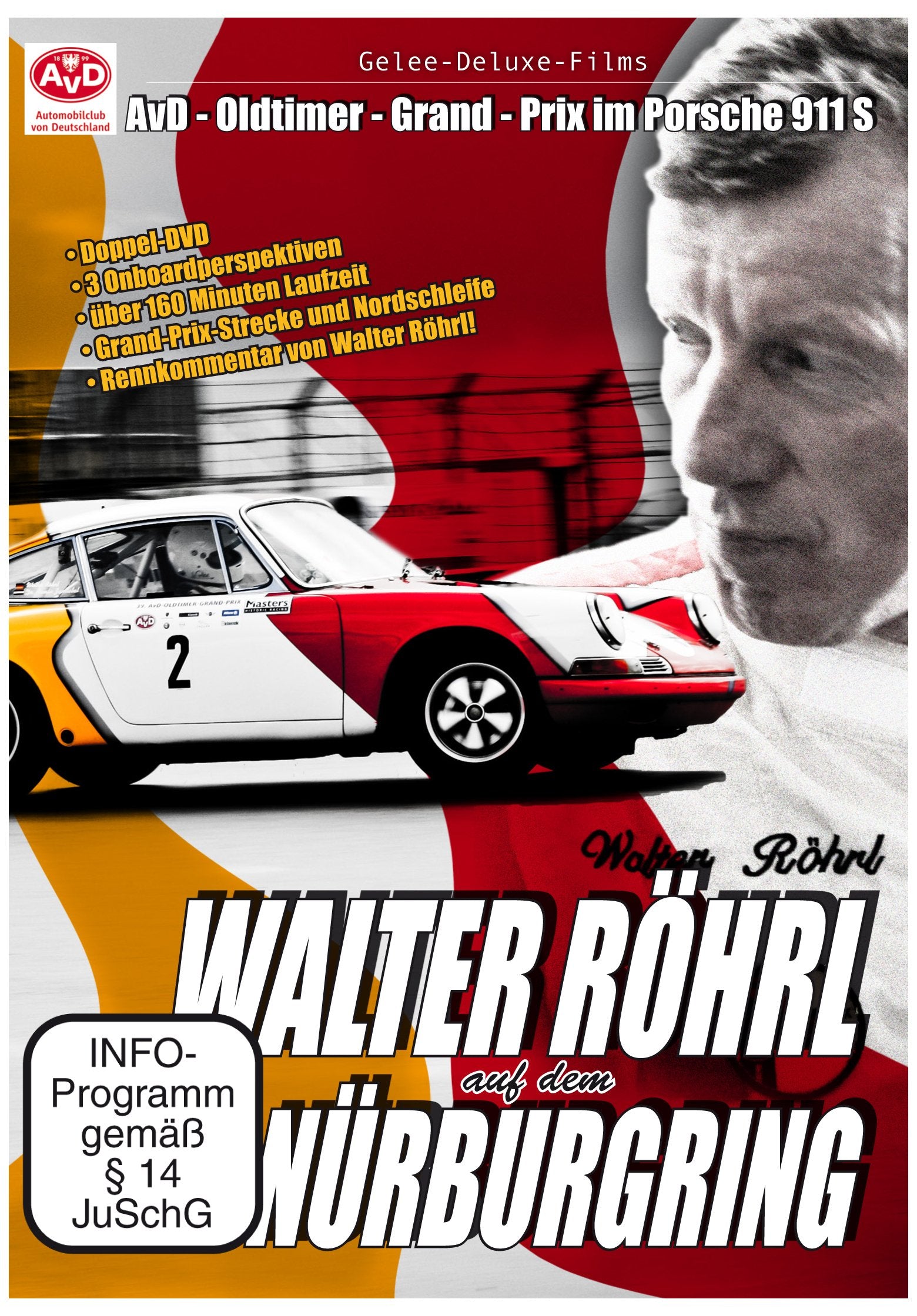 Walter Röhrl auf dem Nürburgring - AvD-Oldtimer-Grand-Prix im Porsche 911S Movies