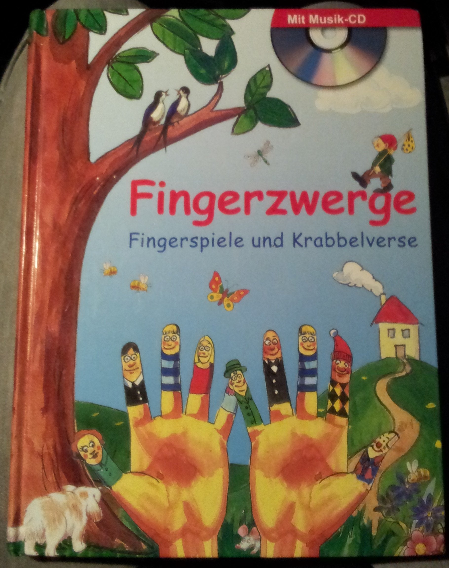 Fingerzwerge - Fingerspiele und Krabbelverse (Mit Musik-CD) (Kinderbuch) Books