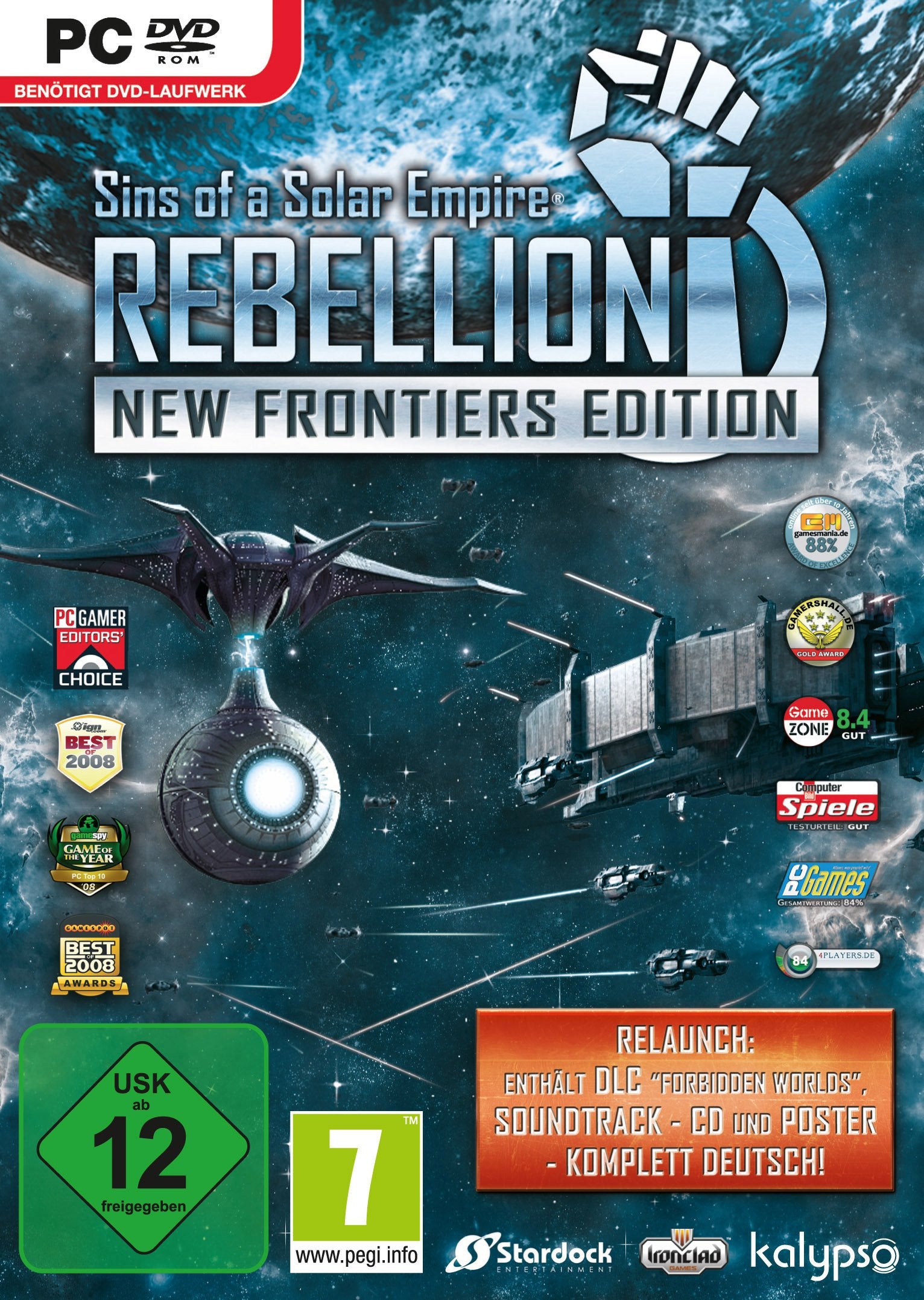 Sins of Solar Empire Rebellion: New Frontiers Edition (Hammerpreis). Für Windows Vista/7/8 PC