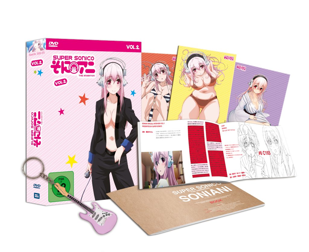 Super Sonico - The Animation - Vol.2 - Limited Edition Box sets