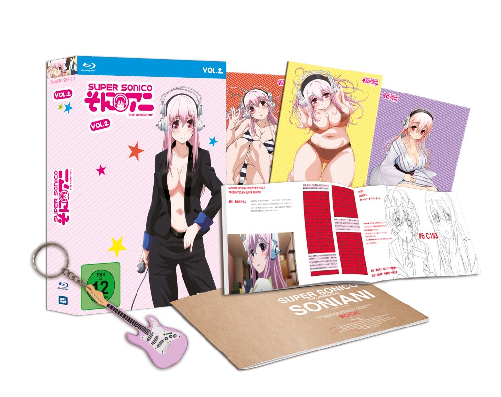 Super Sonico - The Animation - Vol.2 - Limited Edition Box sets