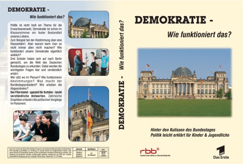 Demokratie - wie funktioniert das? Politik leicht erklärt für Schüler. Hinter den Kulissen des Bundestages. Movies