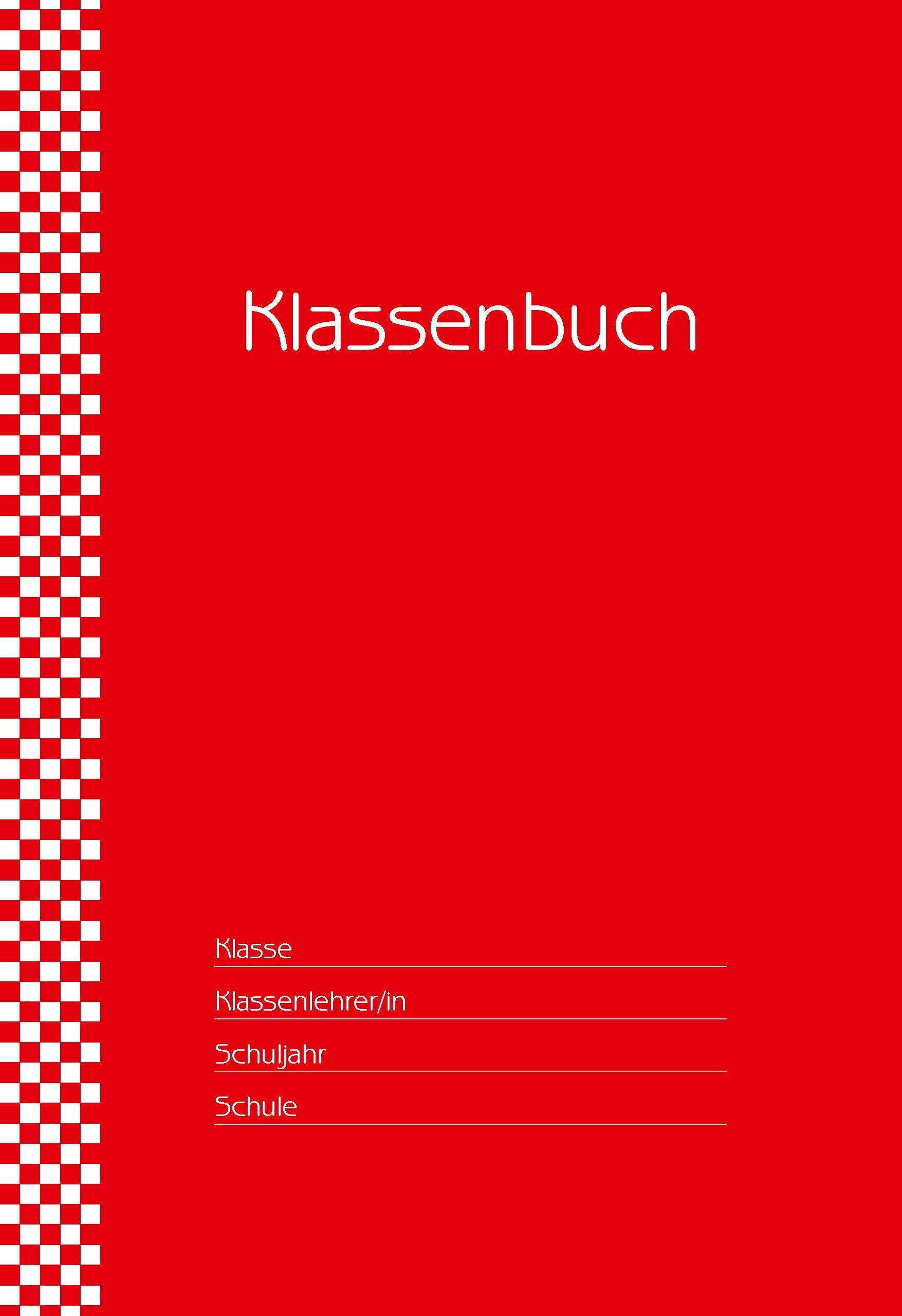 Klassenbuch "Standard", Umschlagfarbe: rot Learning & Reference