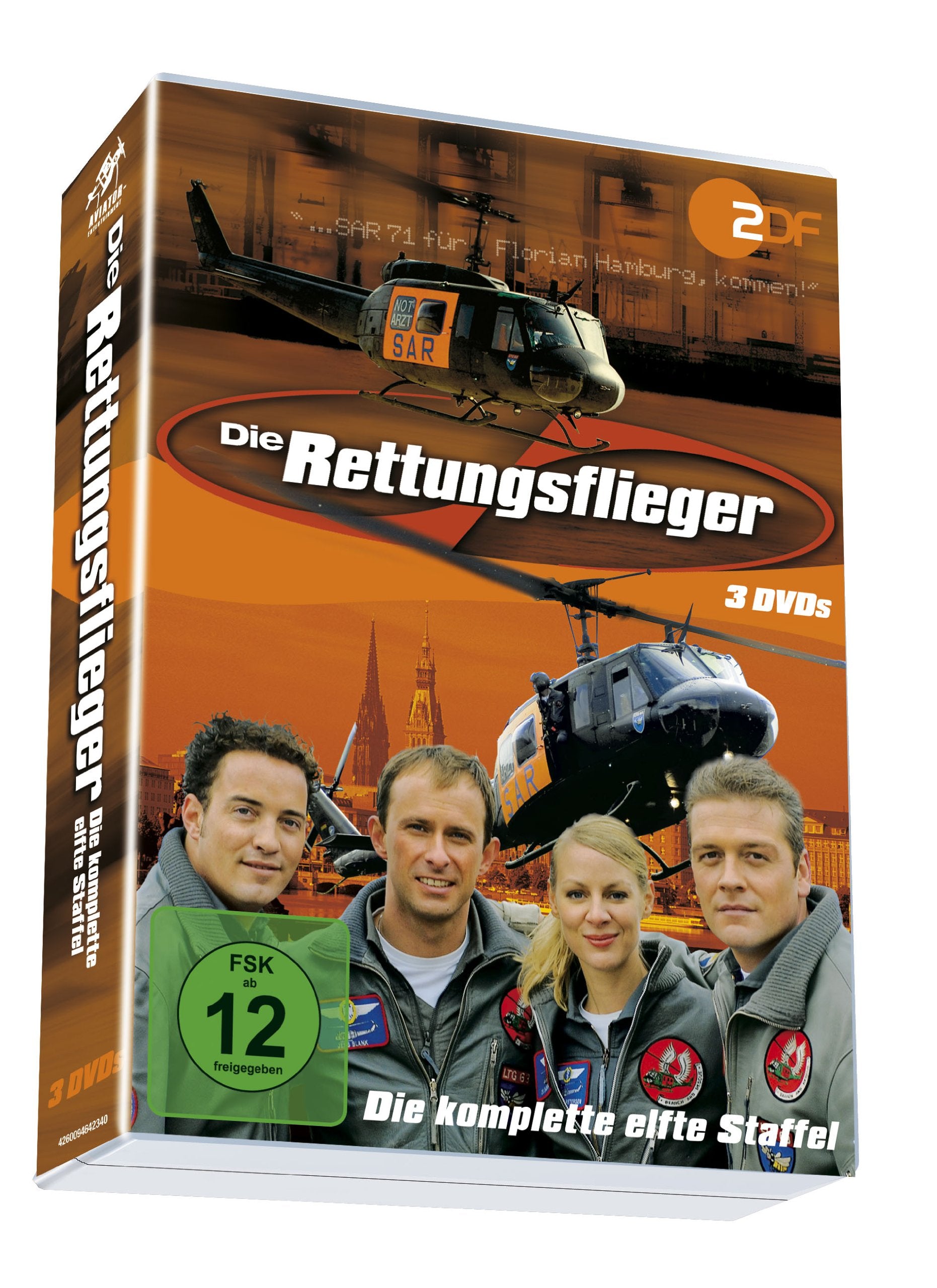 Die Rettungsflieger - Die komplette elfte Staffel auf 3 DVDs! Box sets