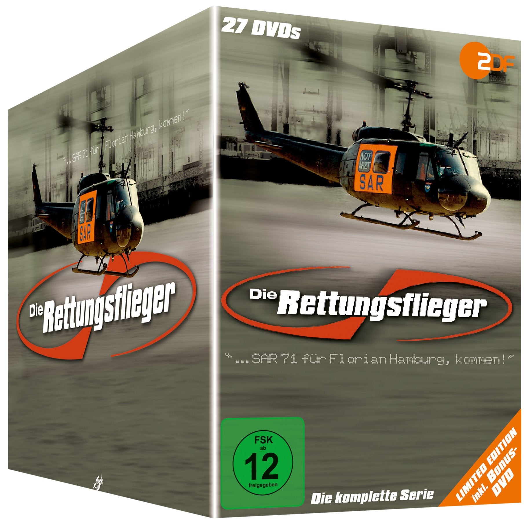 Die Rettungsflieger - Die komplette Serie (inkl. Bonus-DVD) Box sets
