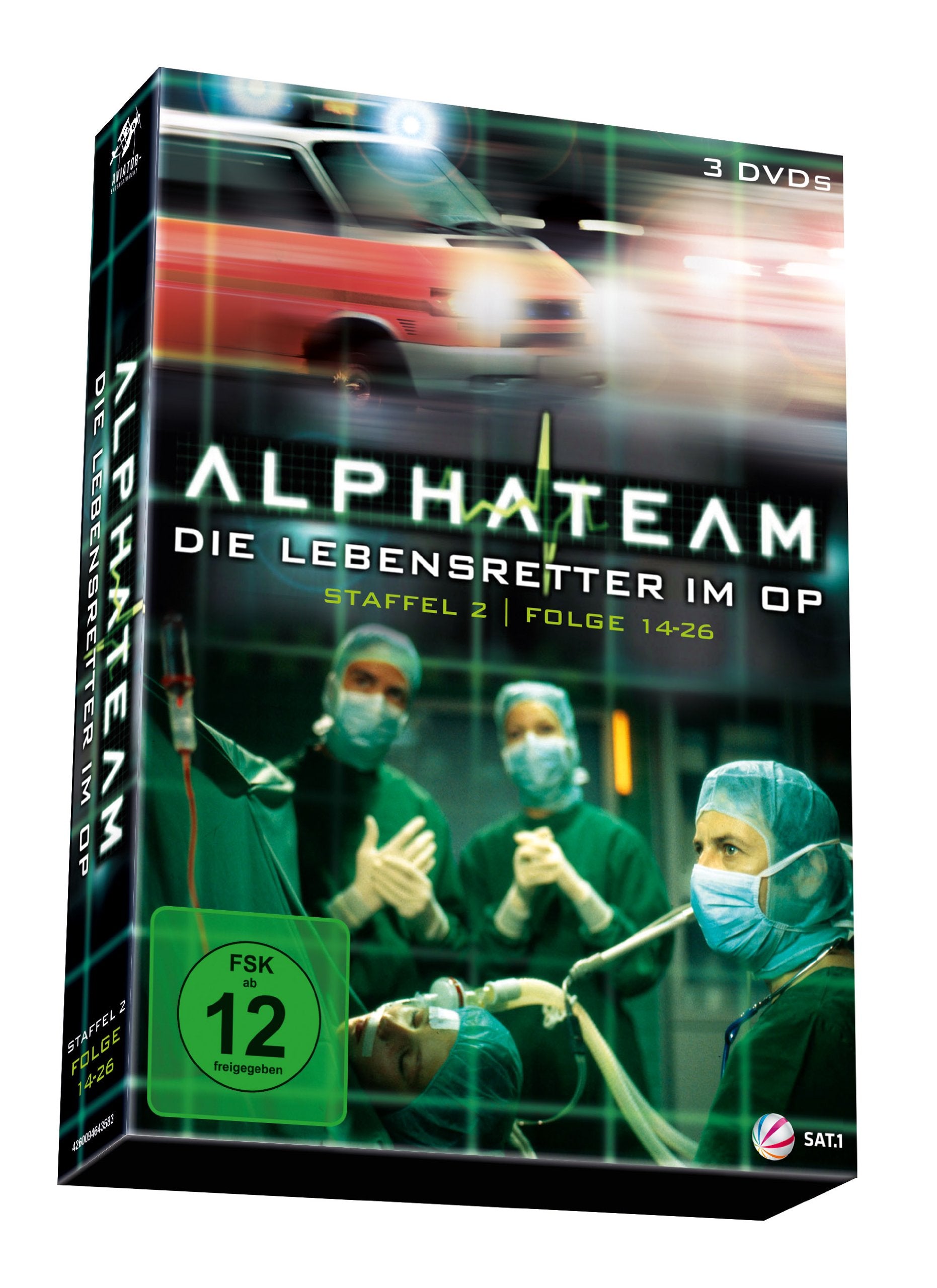 alphateam - Die Lebensretter im OP - Staffel 2/Folgen 14-26 Box sets