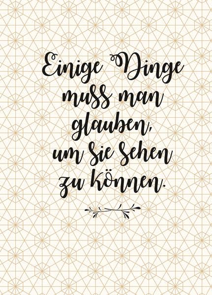 Einige Dinge muss man glauben, um sie sehen zu können.: Meine Notizen Media & Communication