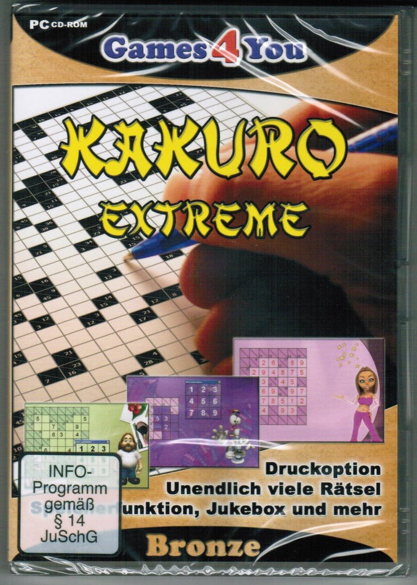 Games 4 You : Kakuro Extreme PC