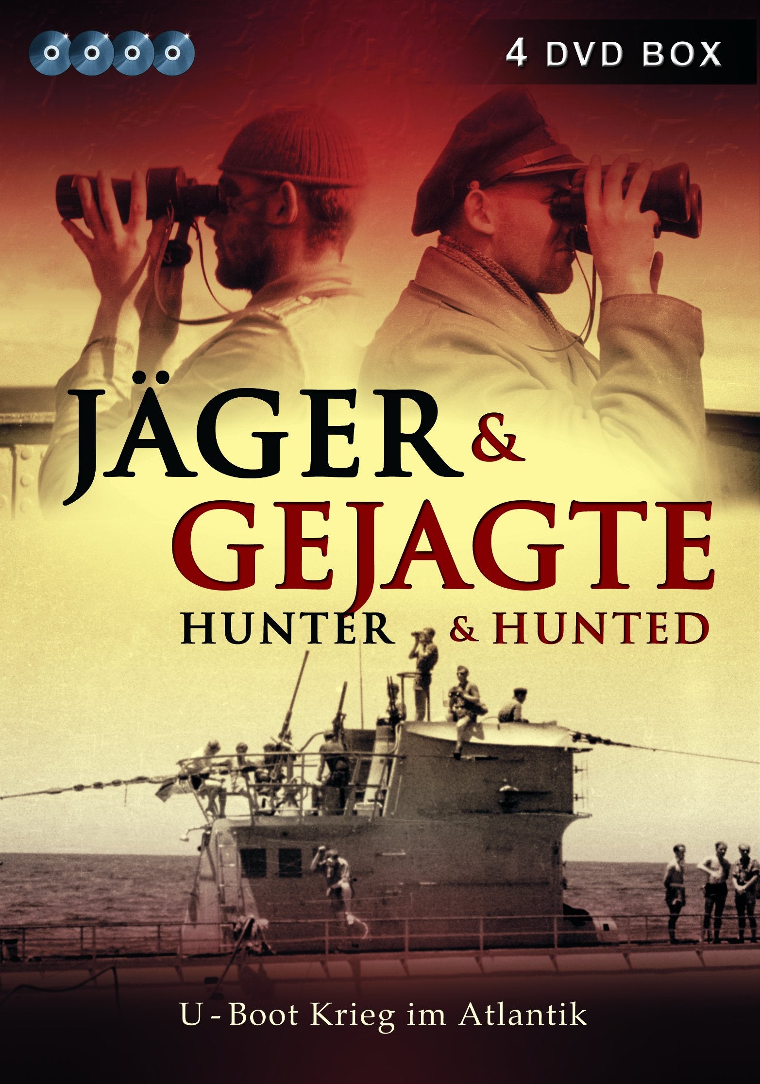 Jäger und Gejagte - U-Boot Krieg im Atlantik ( 4 DVD BOX ) Films