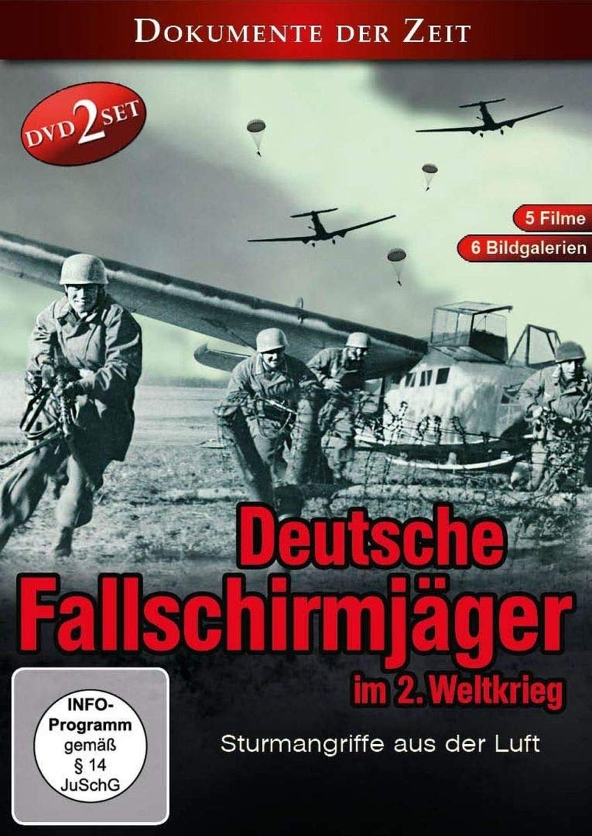 Deutsche Fallschirmjäger im 2. Weltkrieg ( 2 DVD BOX ) Films