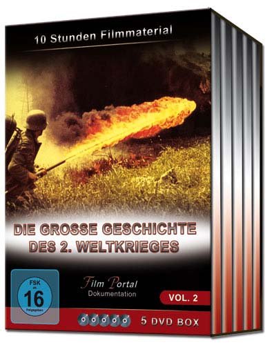 Die große Geschichte des 2. Weltkrieges - Vol. 2 (5 DVD BOX) Films