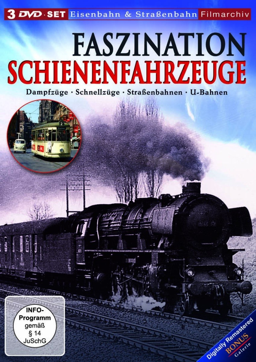 Faszination Schienenfahrzeuge - Special Edition (3 DVDs) Movies