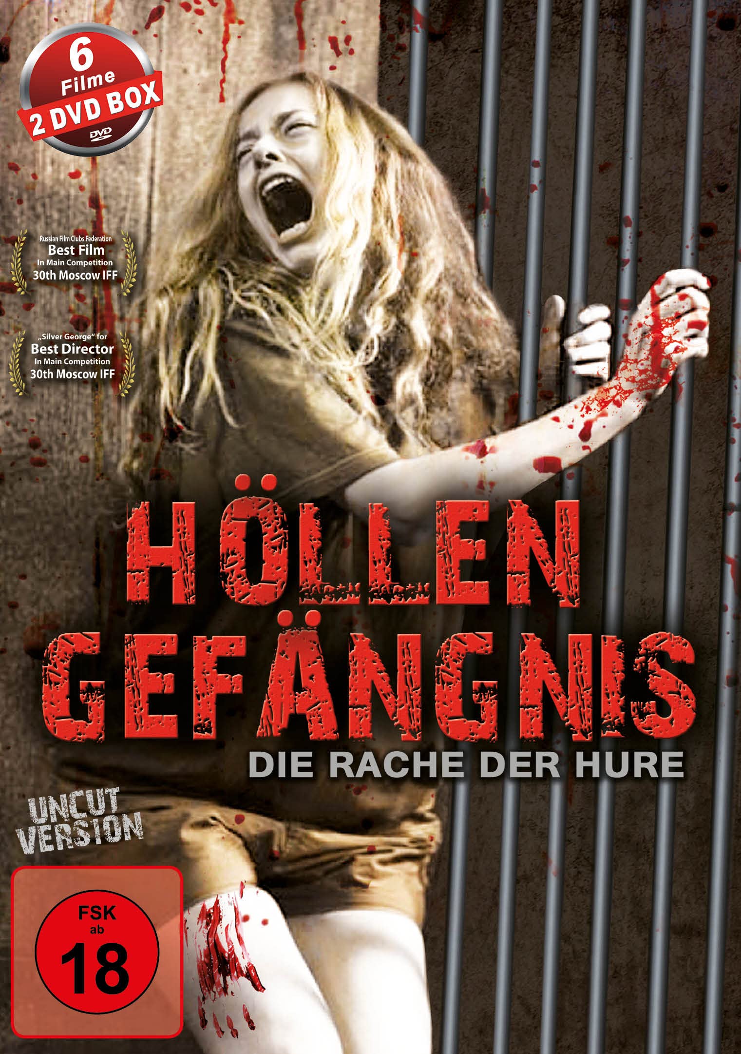 Höllen Gefängnis - Die Rache der Hure (2 DVDs - 6 Filme) Films