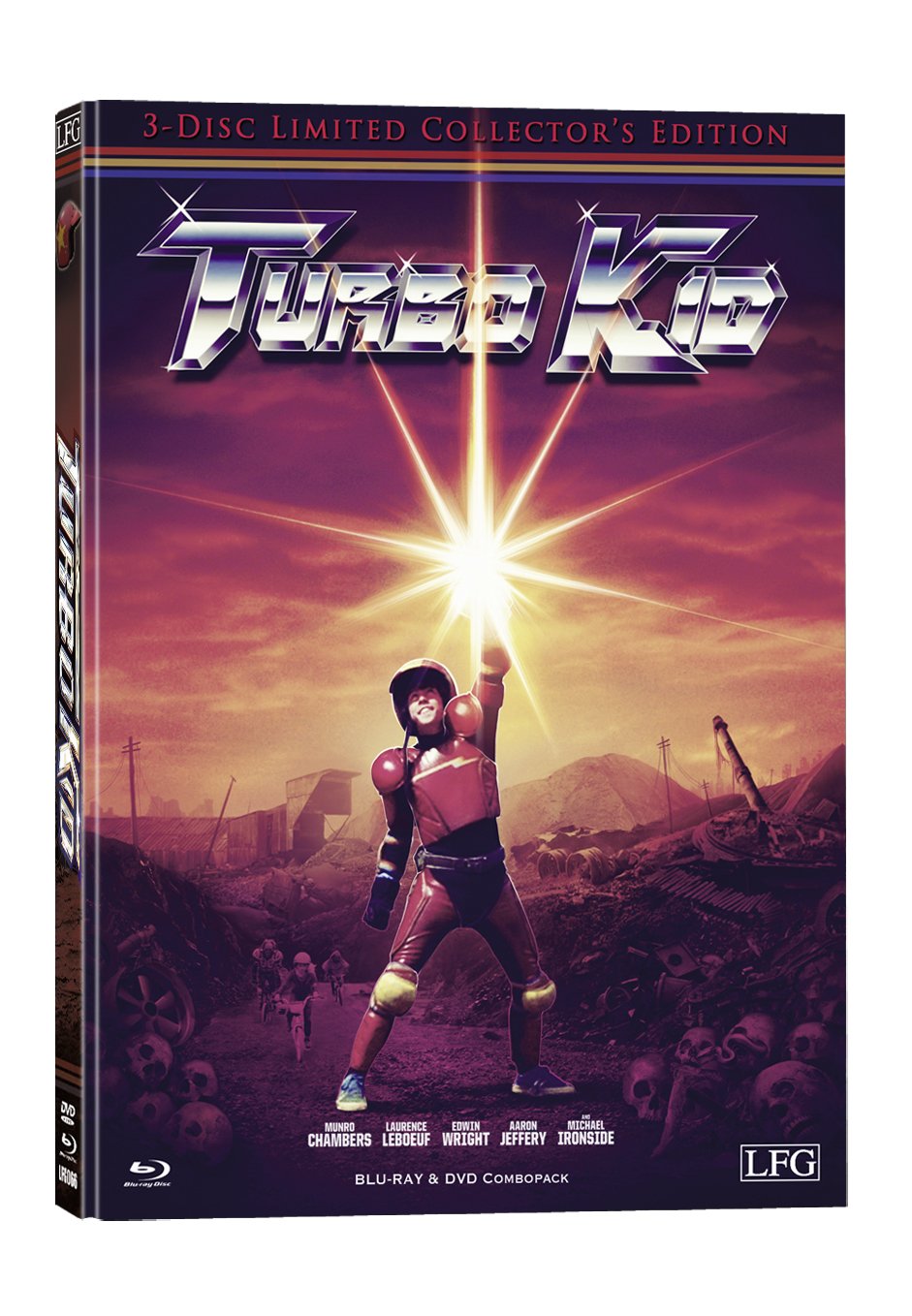 Turbo Kid Uncut Limited Collector's Edition 3-Disc Mediabook Cover B LE 500 Movies