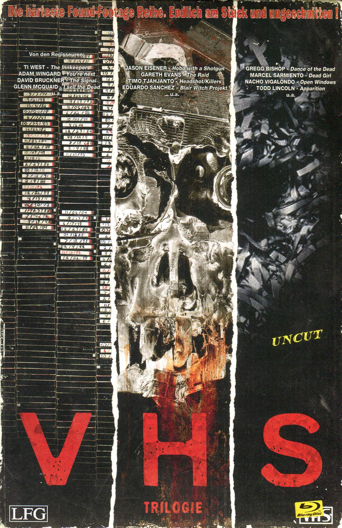 V/H/S - Trilogie - Retro Edition - Limitiert und nummeriert auf 1000 Stück Films