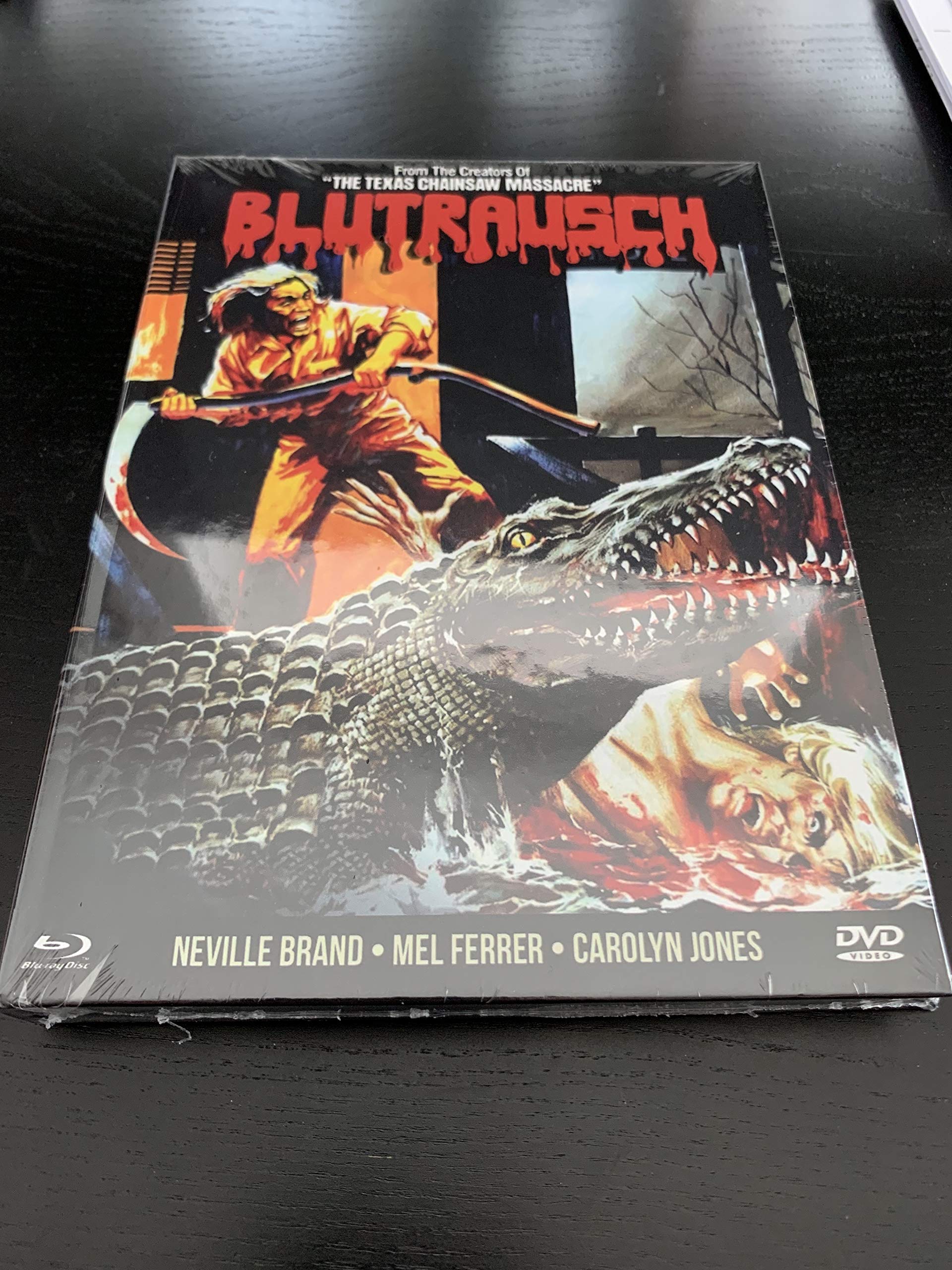 Blutrausch - Eaten Alive (1977) UNCUT 2-Disc Mediabook (Cover B) - limitiert & nummeriert auf 333 Stk. Movies