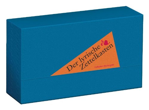 Der lyrische Zettelkasten: Lyrikbox für die persönliche Sammlung: 50 Gedichte und 50 Karten für die persönliche Sammlung Poetry