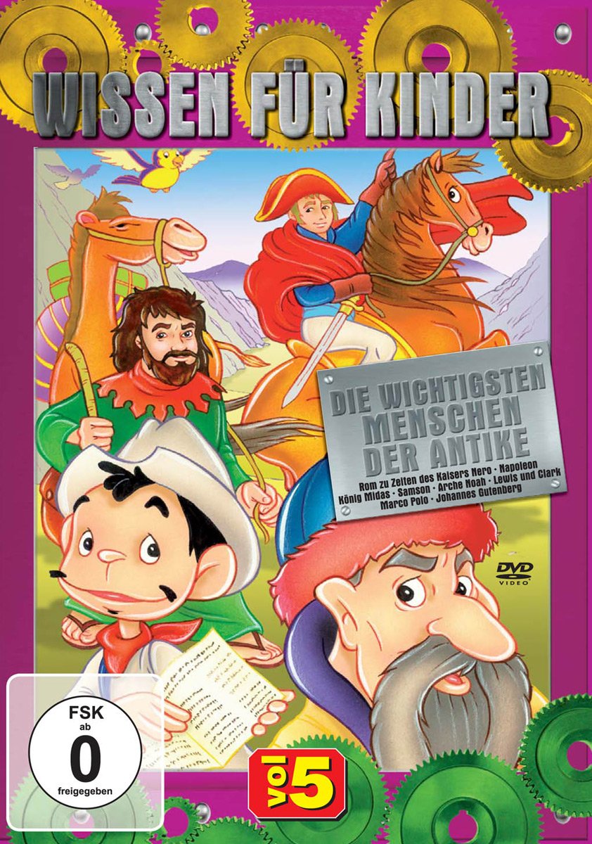 Wissen für Kinder Vol. 5 - Die wichtigsten Menschen der Antike Movies