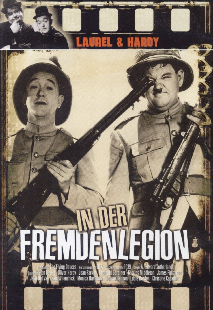 Laurel & Hardy in der Fremdenlegion, 1 DVD Films