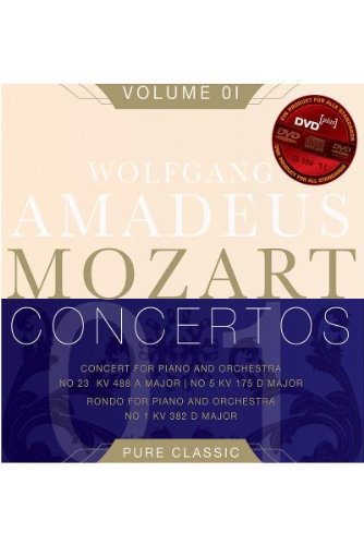 Mozart, Wolfgang Amadeus - Concertos / Pure Classic Vol. 01 (Klavierkonzerte 1, 5, 23) Music