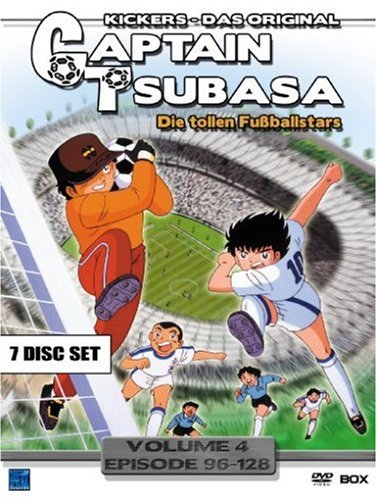 Captain Tsubasa: Die tollen Fußballstars - Vol. 4, Episode 96-128 (7 DVDs) Box sets