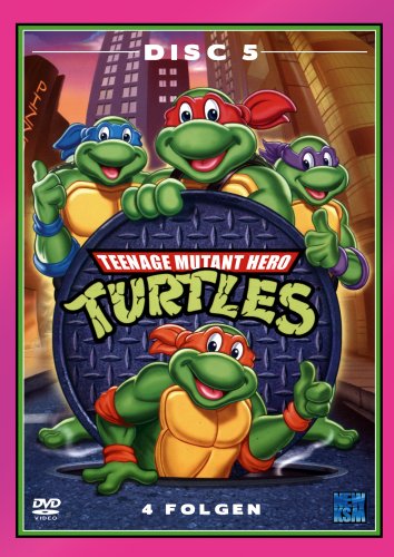 Teenage Mutant Hero Turtles - Disc 5/Folge 21-24 Box sets