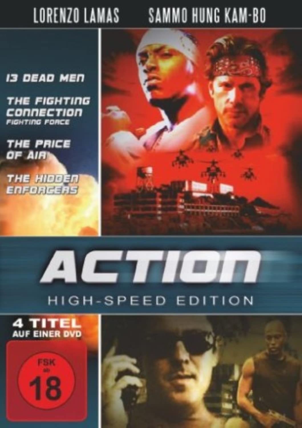 Action High-Speed Edition (13 Dead Men/Fighting Connection/The Price of Air/The Hidden Enforcers) Movies
