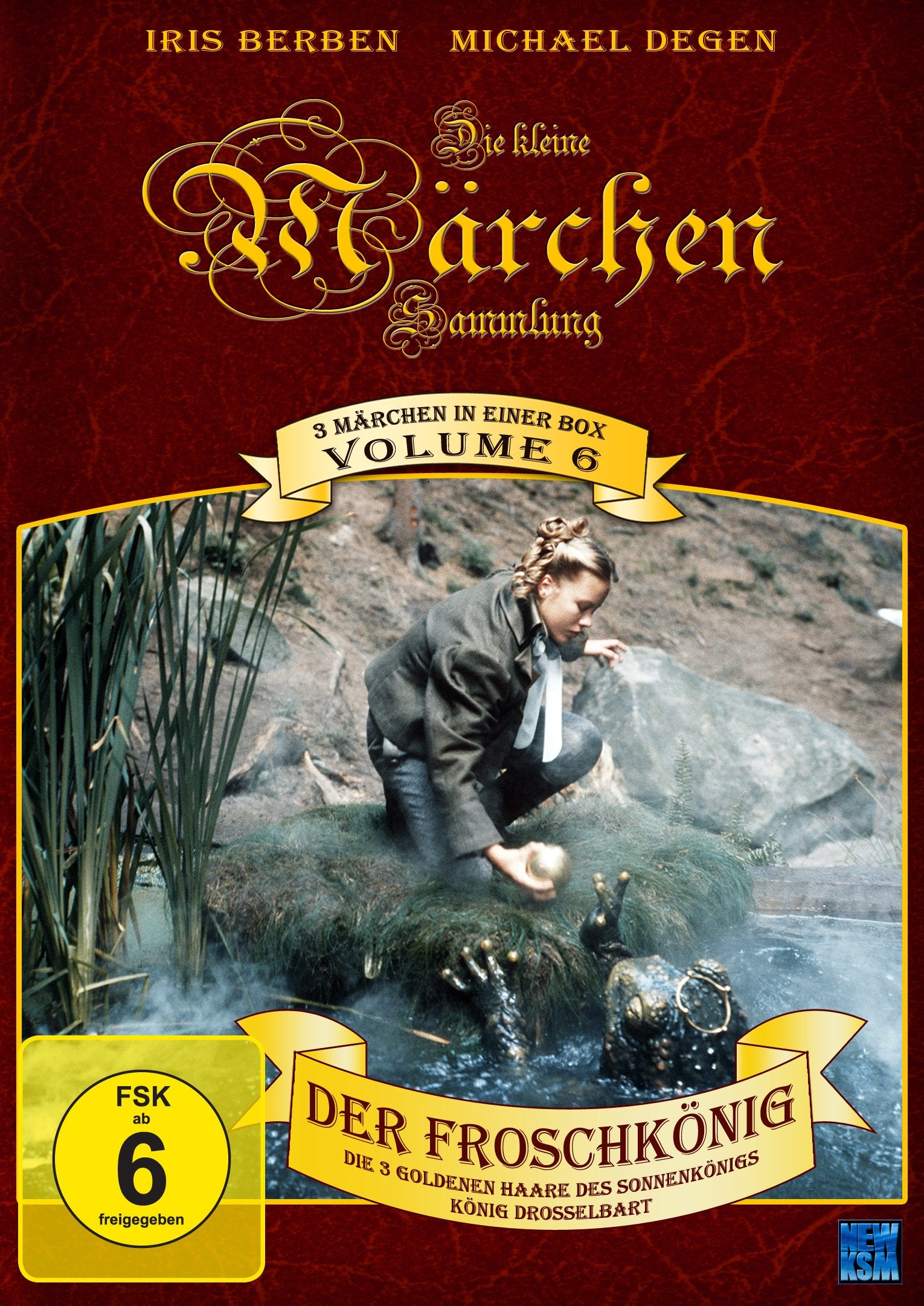 Die kleine Märchensammlung Vol. 6 (Der Froschkönig, Die drei goldenen Haare des Sonnenkönigs, König Drosselbart) Box sets