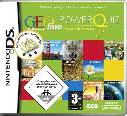 PowerQuiz - GEOLino Nintendo DS