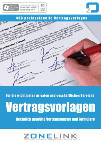 zonelink - Vertragsvorlagen 2008 Other software