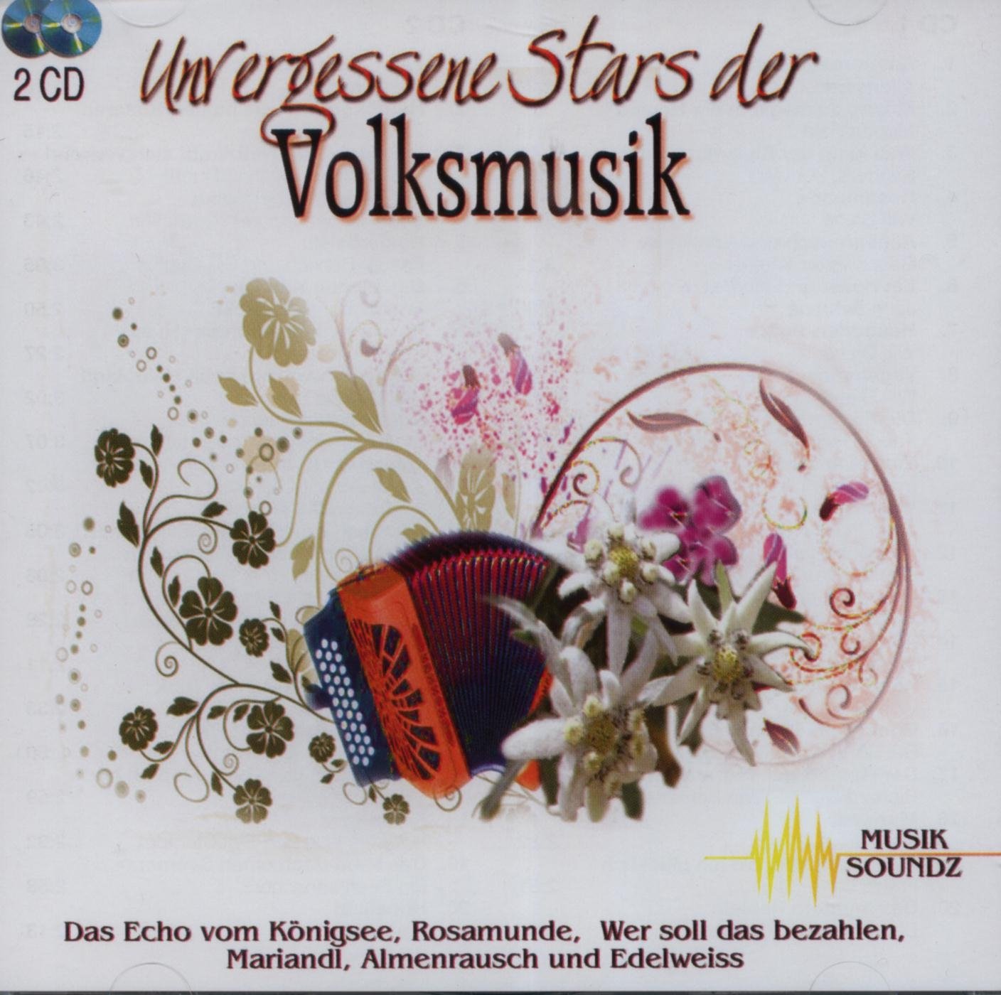 Unvergessene Stars der Volksmusik - 2 CD German Schlager & Volksmusik