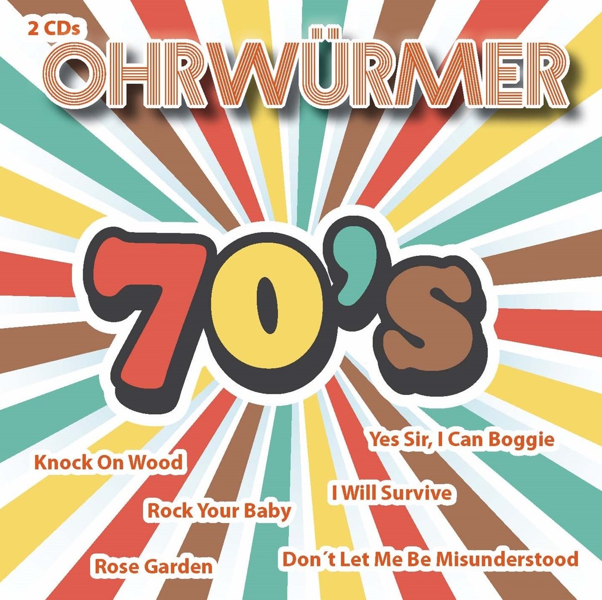 Product Image: Ohrwürmer 70's - 2CD