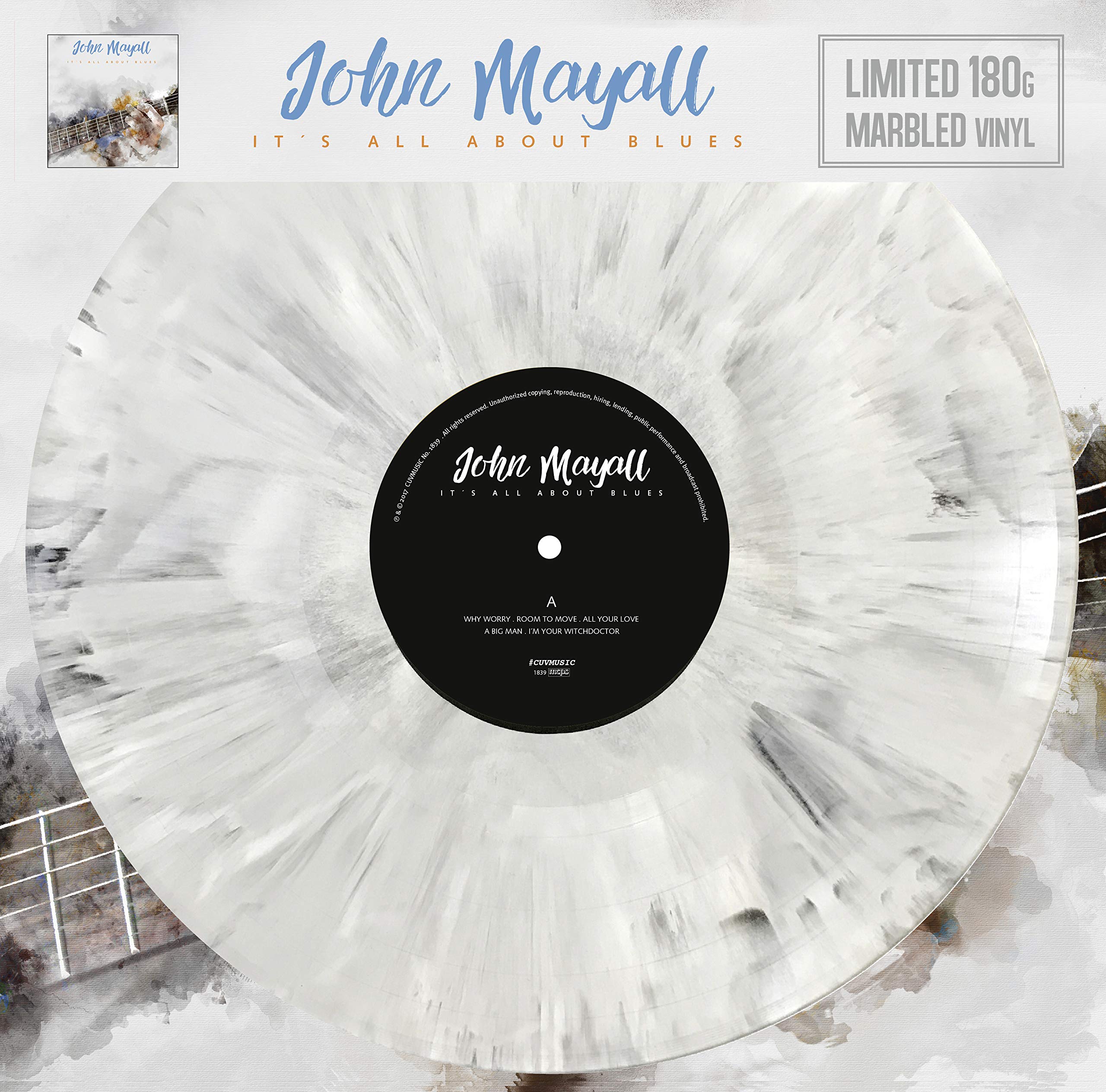 It's All About Blues - 180 Gr. Marble Vinyl - Limited Edition Pop