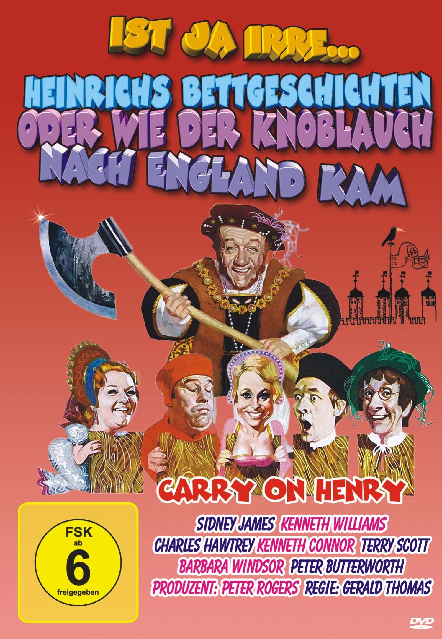 Ist ja irre ... Heinrichs Bettgeschichten oder wie der Knoblauch nach England kam (Carry On Henry) Films