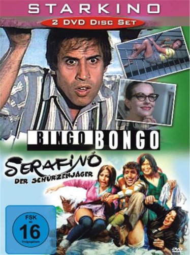 Celentano : Bingo Bongo / Serafino der Schürzenjäger - 2 DVD Films