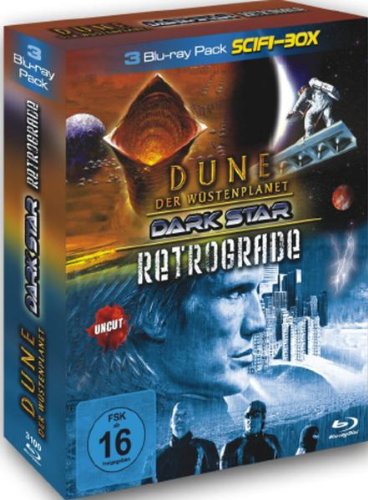 3 Blu-ray SciFi Box : Dune der Wüstenplanet - John Carpenter's Dark Star - Retrograde Films