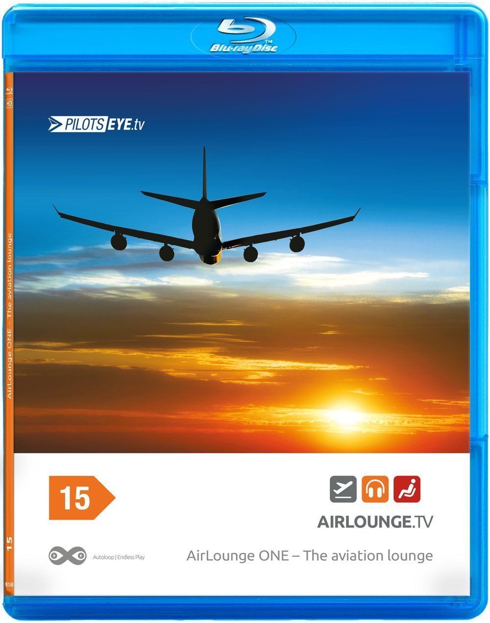 PilotsEYE.tv | AIRLOUNGE ONE | "The Aviation Lounge - 80min aviation ambience" | Endless play | Public presentation allowed Box sets