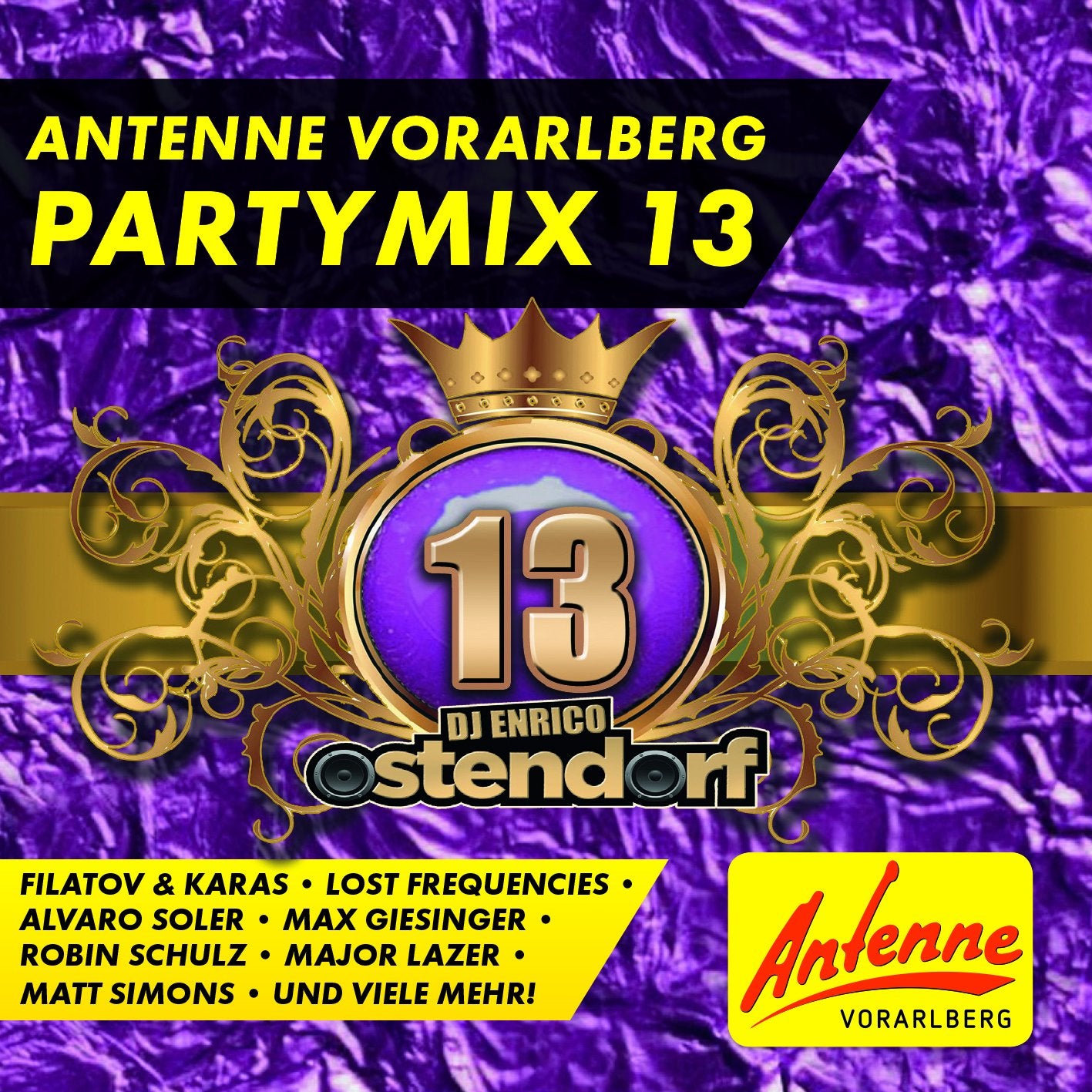 ANTENNE VORARLBERG Partymix Vol. 13 - Mixed by Enrico Ostendorf Music