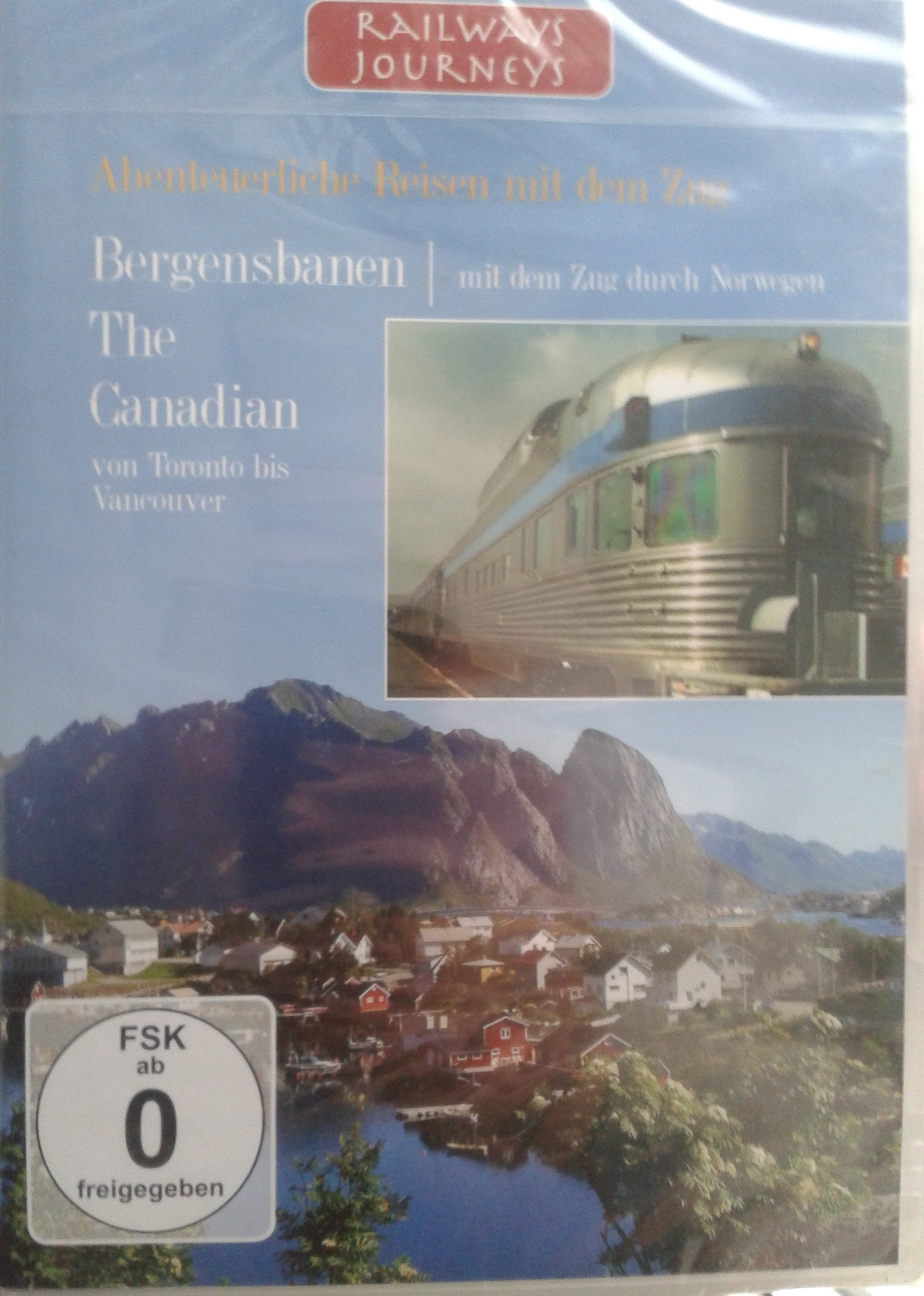 Bergensbanen (mit dem Zug durch Norwegen) /The Canadian (von Toronto bis Vancouver) DVD (2008) Movies