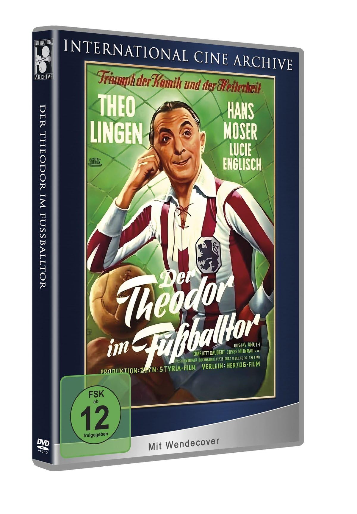 Der Theodor im Fußballtor (1950) - Deutsche DVD-Premiere - Der Kultfilm zum gleichnamigen Gassenhauer mit Theo Lingen und Hans Moser - OMU - Limited Edition Movies