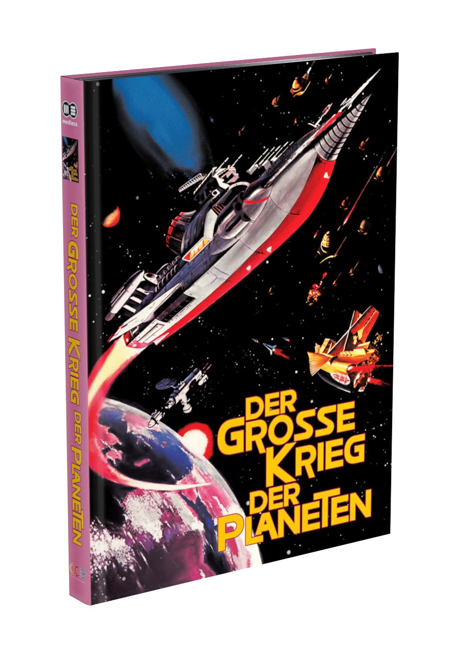 DER GROSSE KRIEG DER PLANETEN – 2-Disc Mediabook Cover A (Blu-ray + DVD) Limited 500 Edition Films
