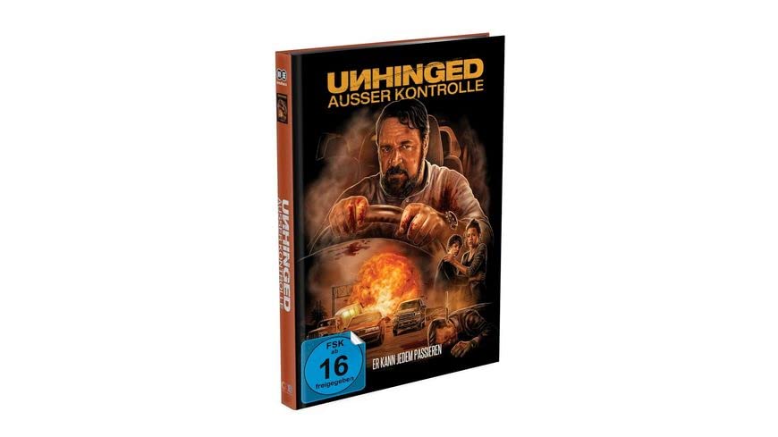 Unhinged 1 - Mediabook 4K Ultra HD - Limited 2-Disc 500 Edition Cover A (4K UHD + Blu-ray) Films