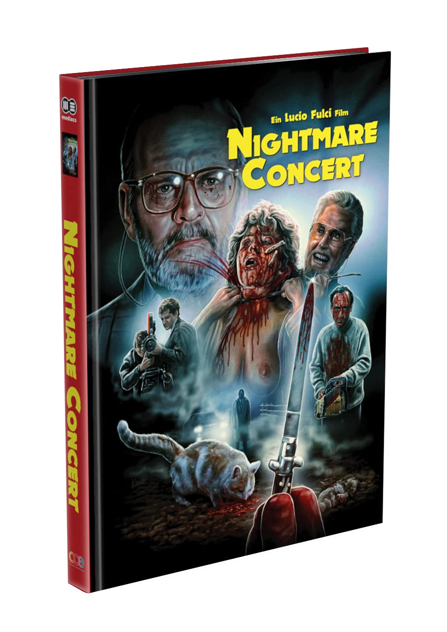 NIGHTMARE CONCERT - 4-Disc Mediabook Cover A (Blu-ray + DVD + Bonus-DVD + Soundtrack CD) Limited 999 Edition - Uncut Movies