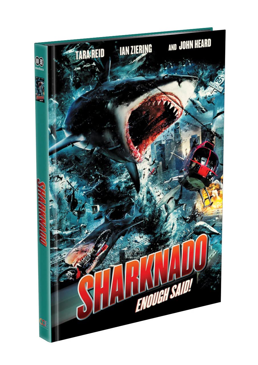 SHARKNADO 1 - Genug gesagt! - 2-Disc Mediabook Cover A (DVD + Blu-ray) Limited 999 Edition - Uncut Films