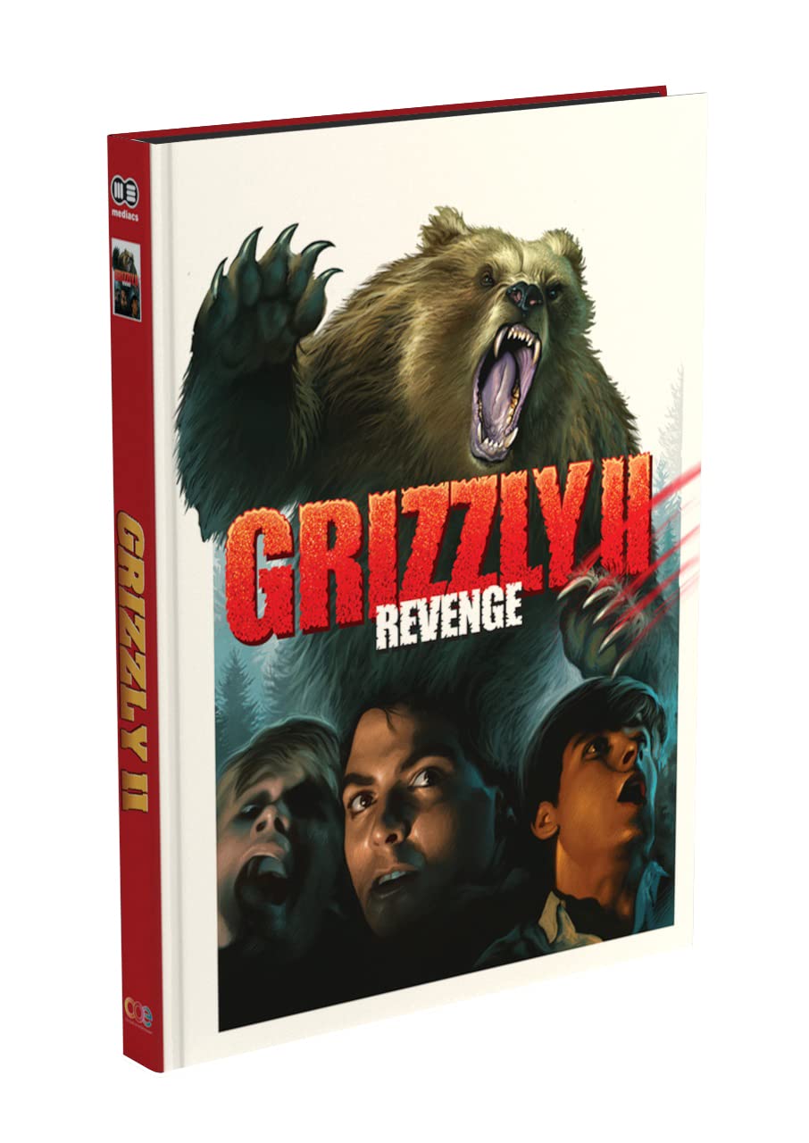 mediacs GRIZZLY 2: REVENGE - 2-Disc Mediabook Cover C (Blu-ray + DVD) Limited 999 Edition Films